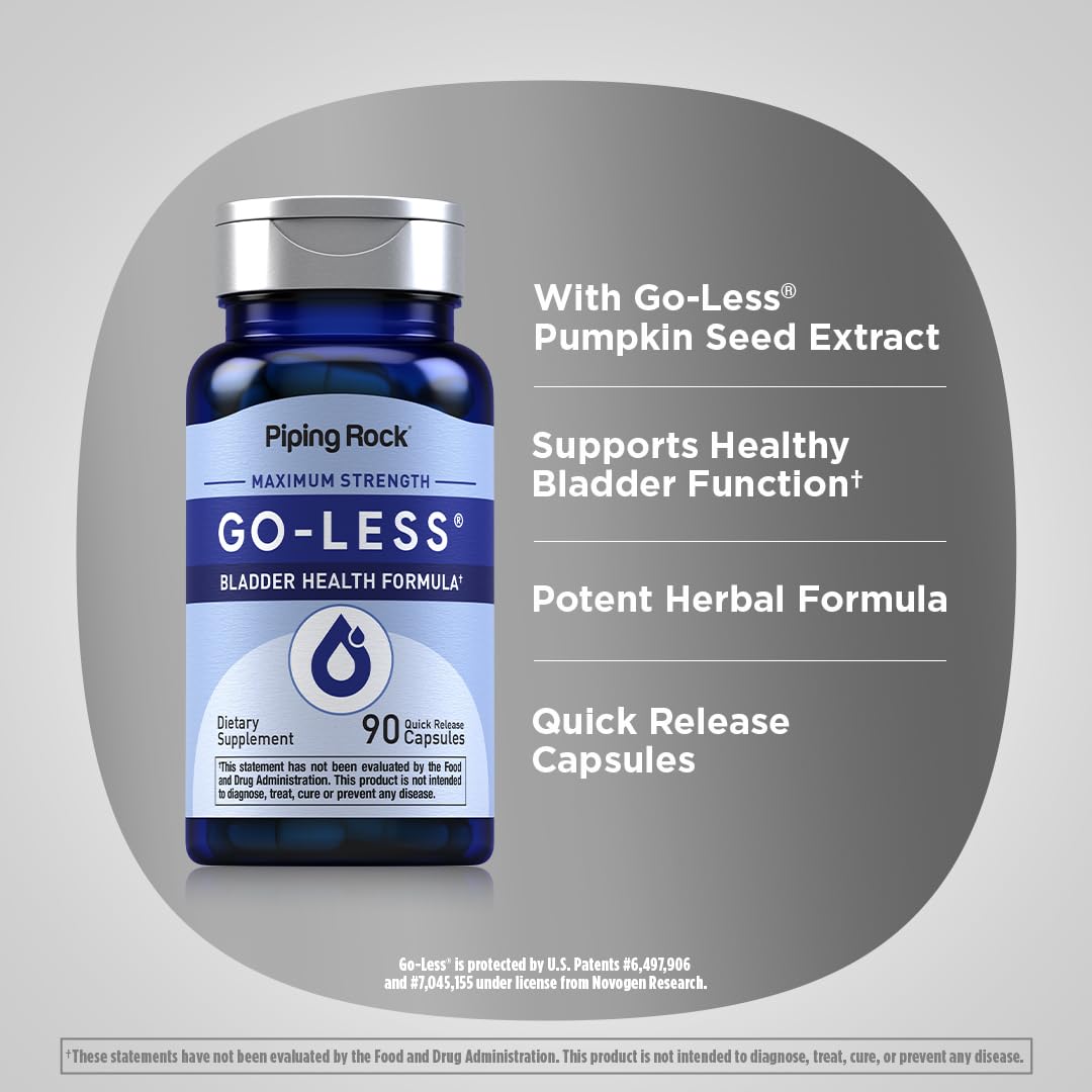 Piping Rock Bladder Support Capsules packaging