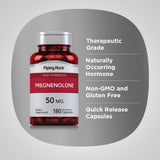 Piping Rock Blended Vitamin & Mineral Supplement 50 mg capsule back view
