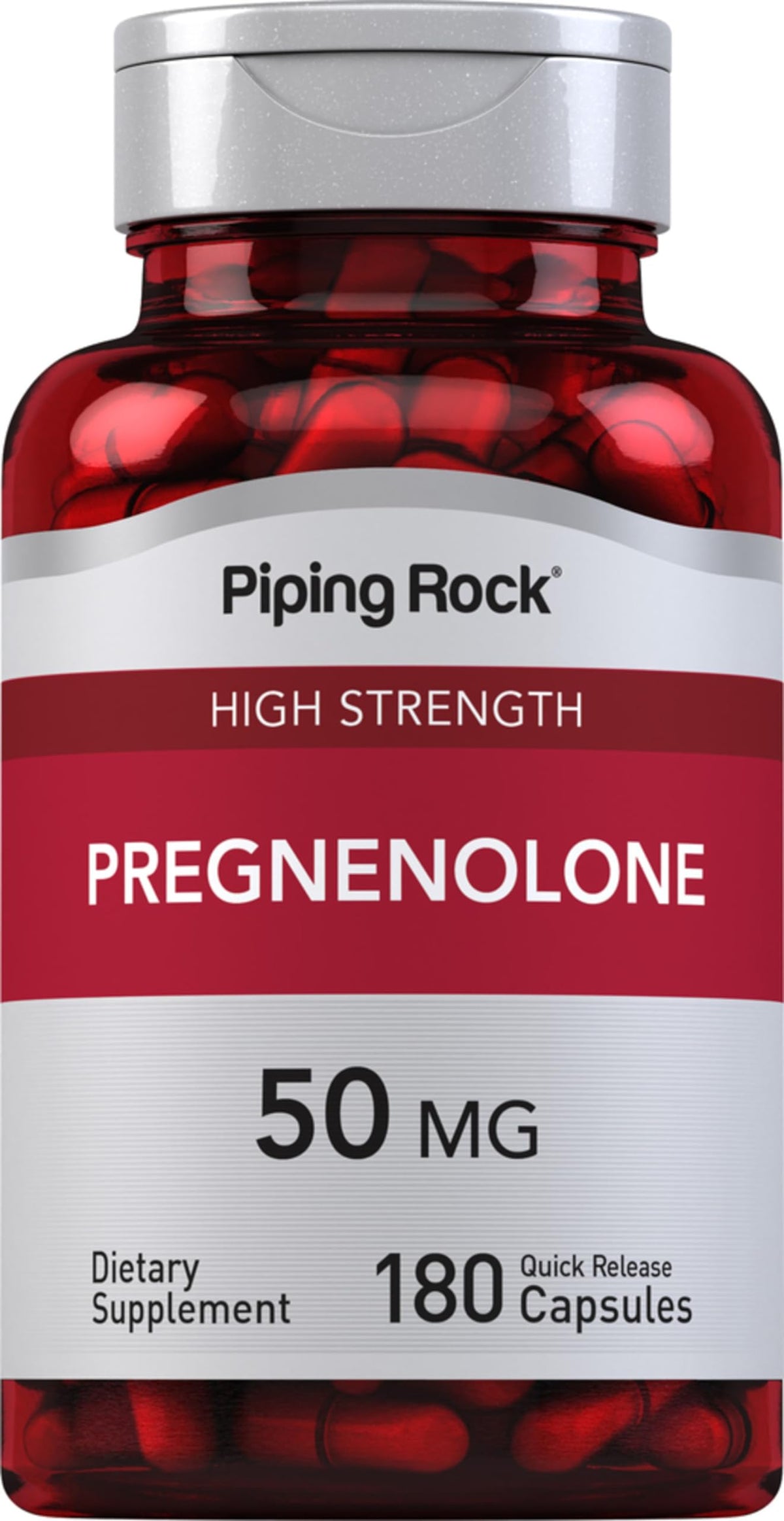 Piping Rock Blended Vitamin & Mineral Supplement 50 mg capsule front view
