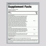 Piping Rock Blended Vitamin & Mineral Supplement bottle side view
