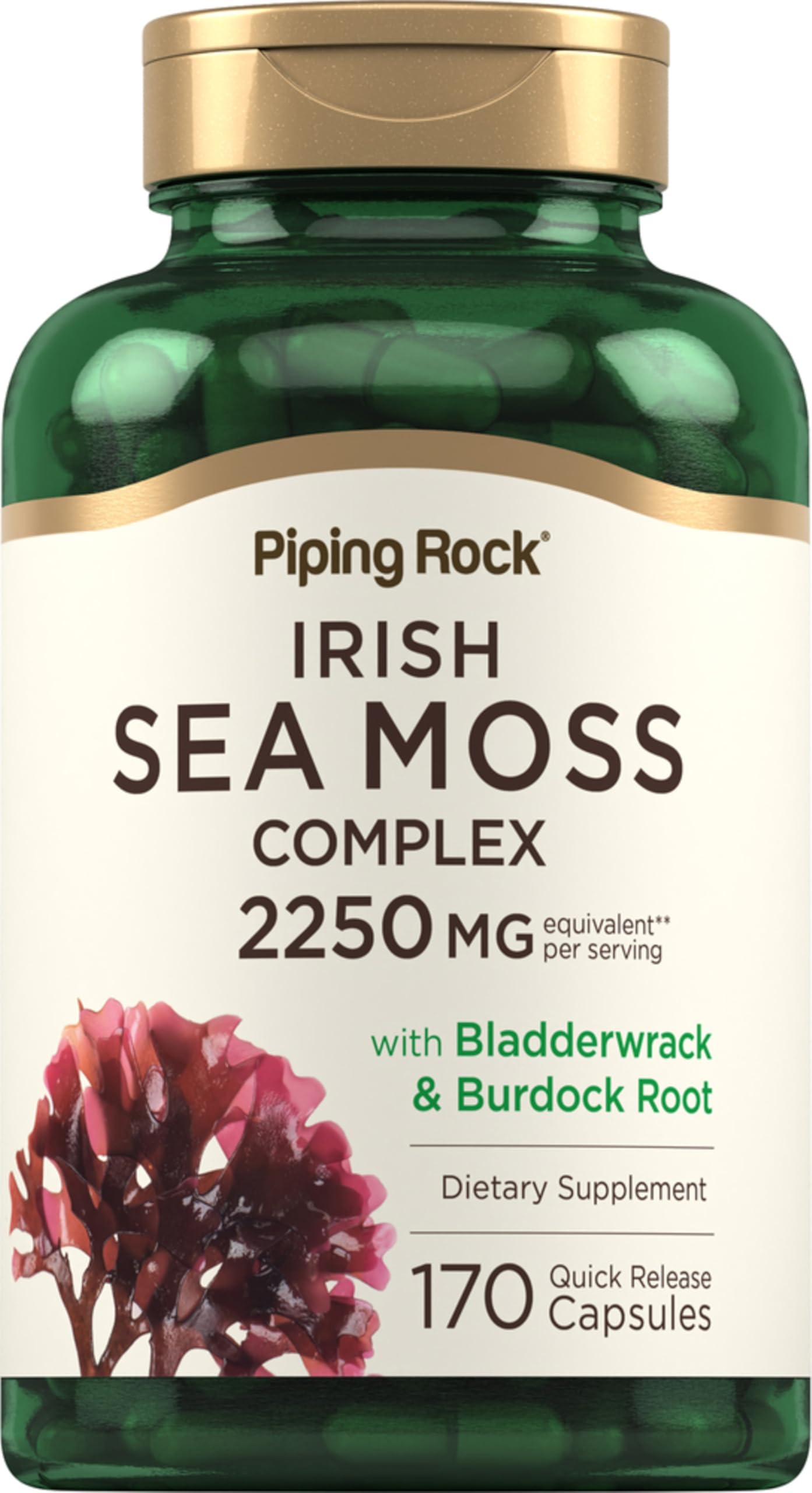 Piping Rock Blended Vitamin & Mineral Supplement front view with label