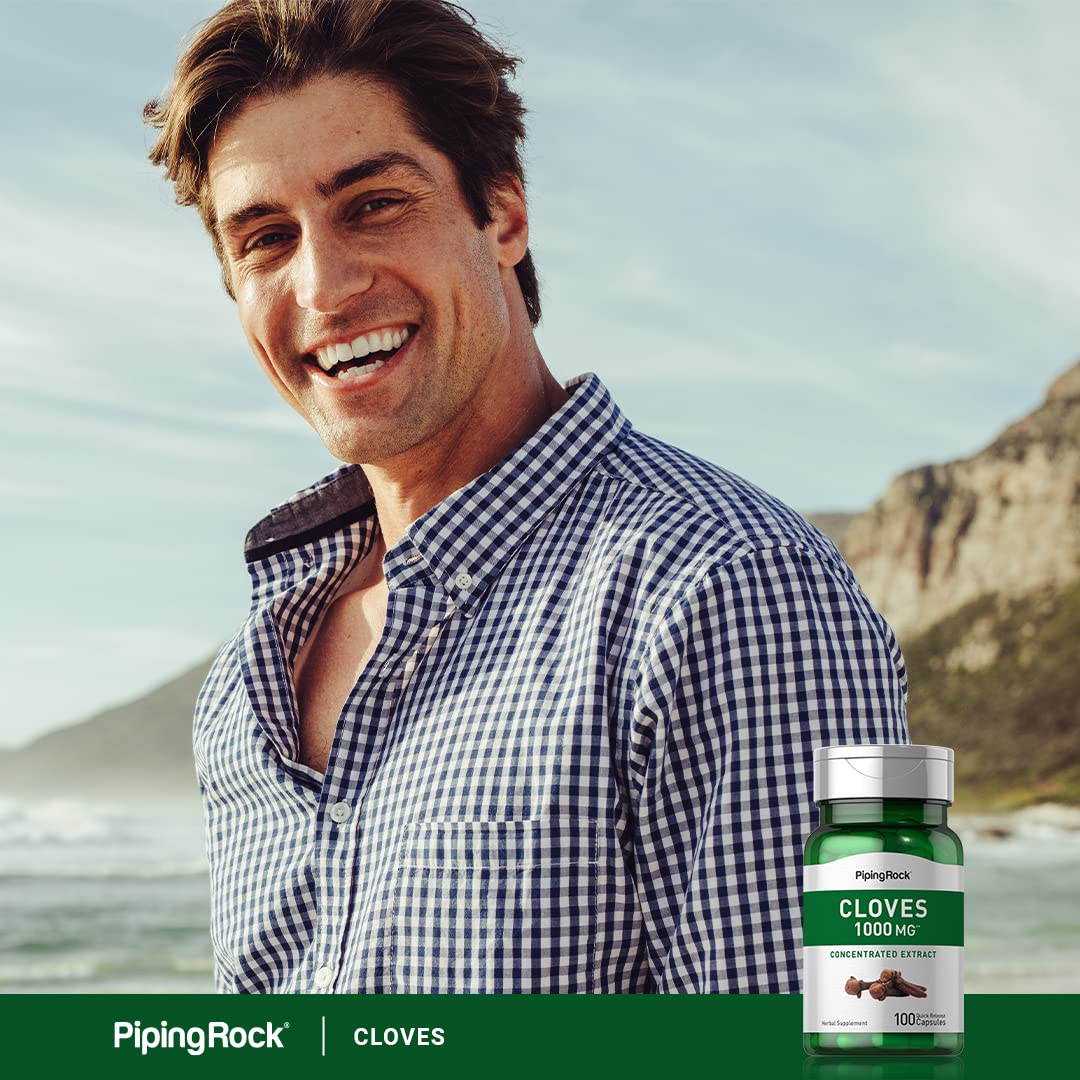 Piping Rock Blended Vitamin & Mineral Supplement in hand