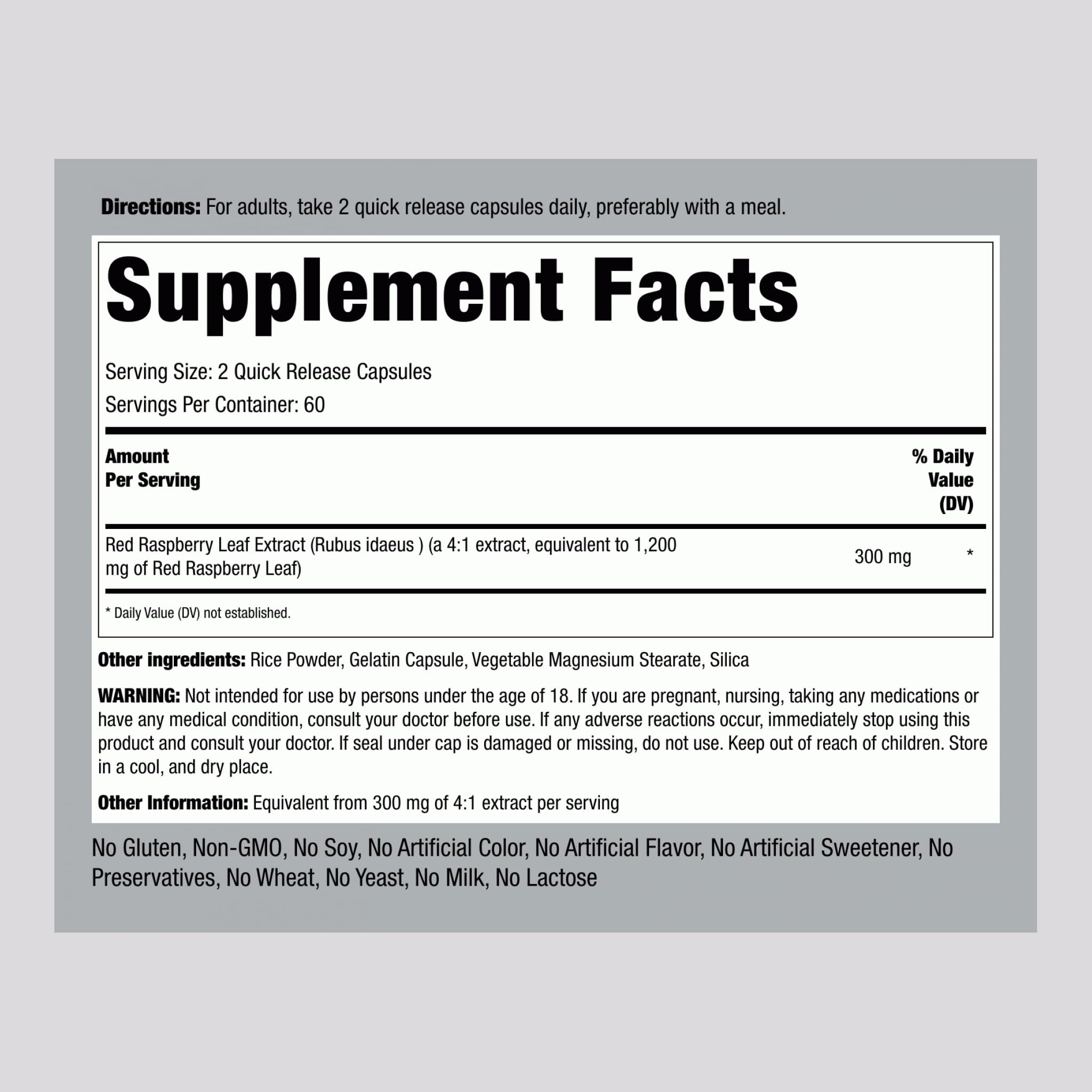 Piping Rock Blended Vitamin & Mineral Supplement side view