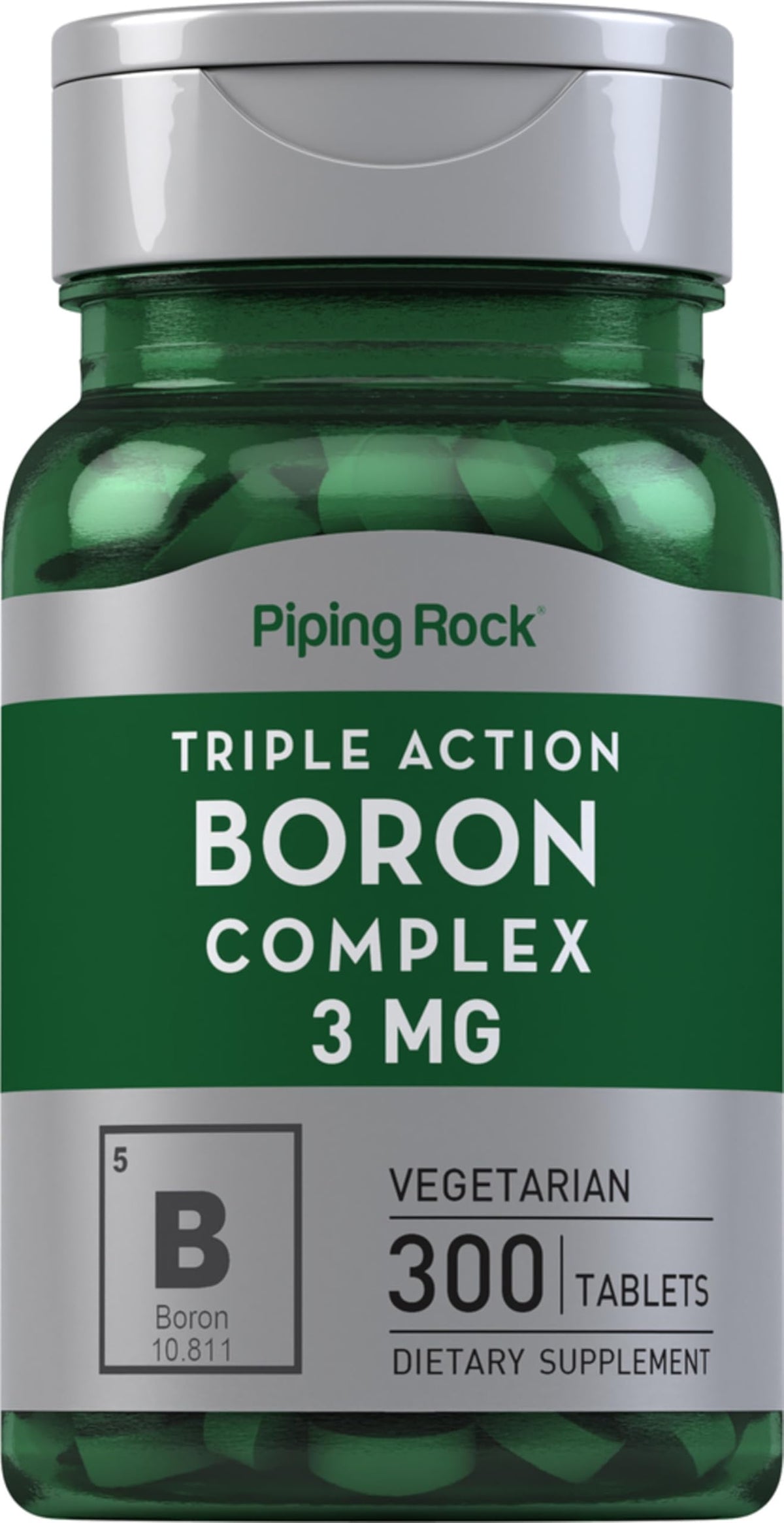 Piping Rock Boron Trace Mineral Supplement front view