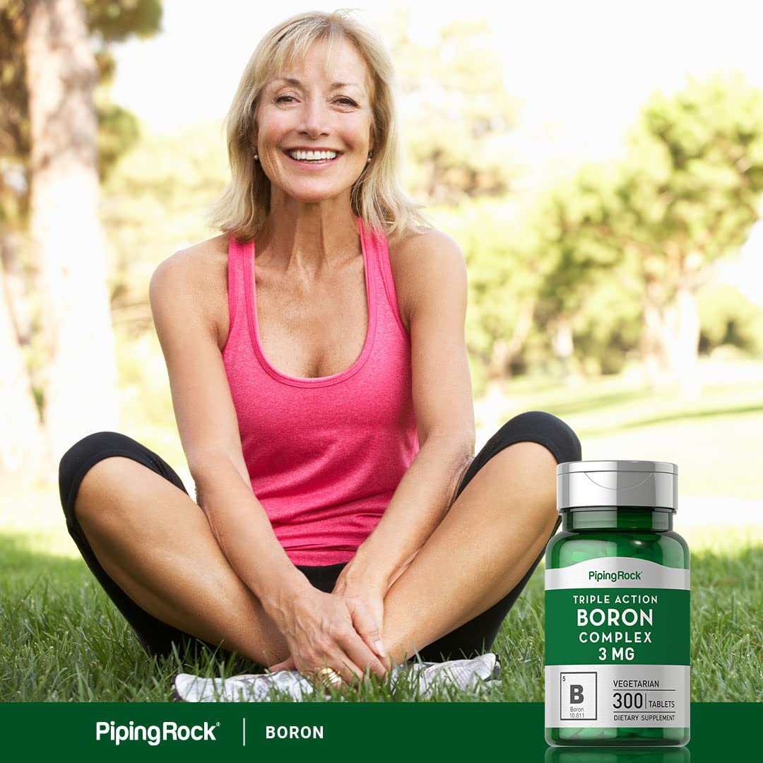 Piping Rock Boron Trace Mineral Supplement in a lifestyle setting