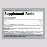Piping Rock Boron Trace Mineral Supplement side view