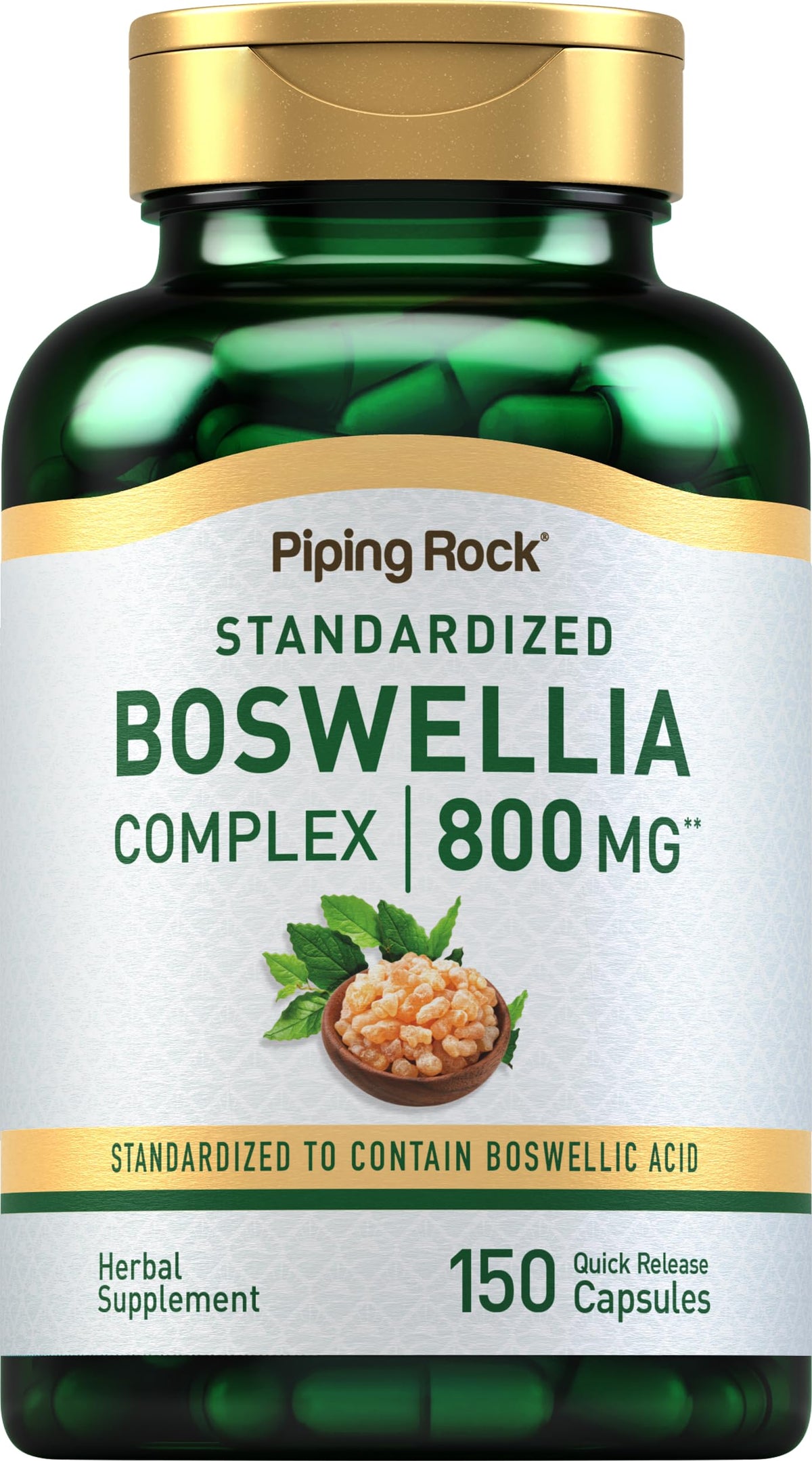 Piping Rock Boswellia Serrata Complex front view of packaging