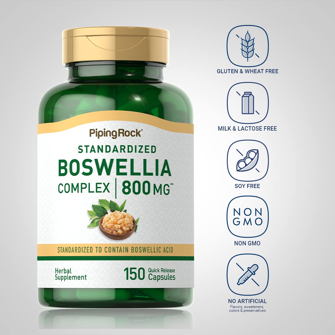 Piping Rock Boswellia Serrata Complex side view of packaging