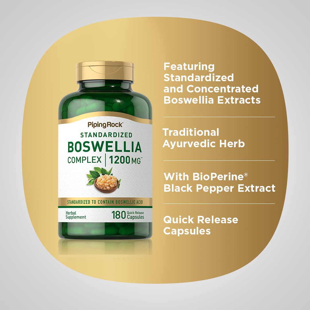 Piping Rock Boswellia Serrata Complex with BioPerine