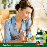 Piping Rock Broccoli & Resveratrol Blend supplement bottle open