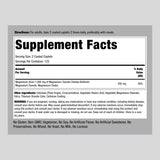 Piping Rock Buffered Magnesium Taurate 1000 mg caplets side view