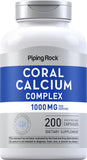 Piping Rock Calcium Supplement 1000mg front view