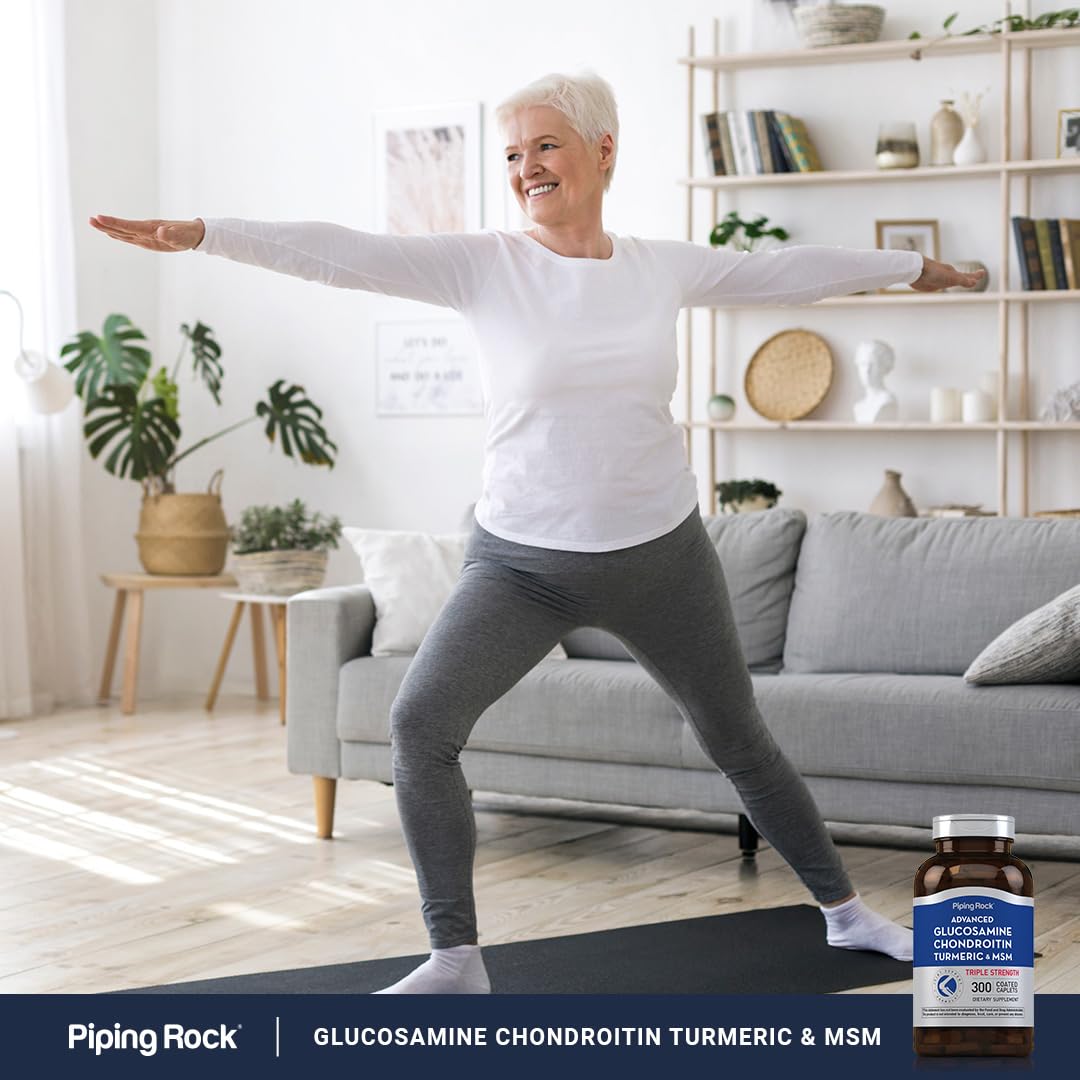 Piping Rock Chondroitin with Glucosamine 560g capsule format