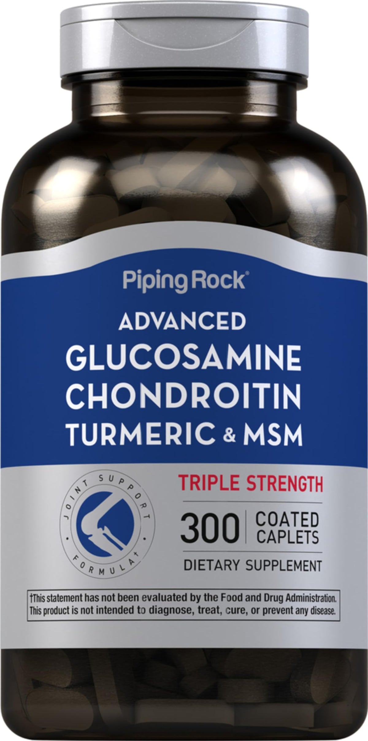 Piping Rock Chondroitin with Glucosamine 560g front view