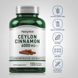 Piping Rock Cinnamon Extract 132g quick release capsules