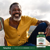Piping Rock Cinnamon Supplement 180g vegetarian label