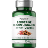 Piping Rock Cinnamon Supplement front view with packaging