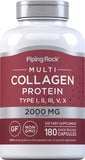 Piping Rock Collagen Complex 2000mg capsules front view