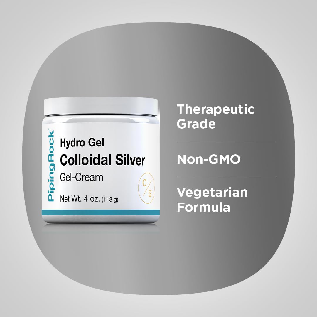 Piping Rock Colloidal Silver 170g top view