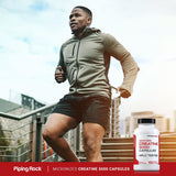 Piping Rock Creatine Monohydrate 5000mg powder lifestyle scene