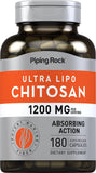 Piping Rock Dietary Fibre Supplement 1200mg capsules front view