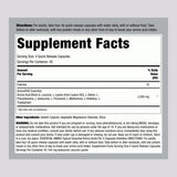 Piping Rock EAA & BCAA Supplement 3000mg capsule bottle side view