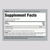 Piping Rock Essential Amino Acid Supplement side view with capsules