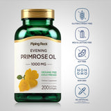 Piping Rock Evening Primrose Oil 340g side view of packaging