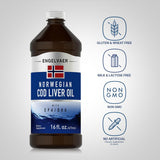 Piping Rock Fish Oil 440g back view with ingredients list