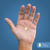 Piping Rock Fish Oil Mini Softgels displayed with fresh lemons
