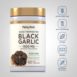 Piping Rock Garlic Supplement 0.16% S-Allyl Cysteine back view