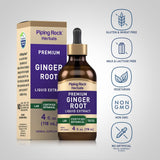 Piping Rock Ginger Capsules 259g bottle with label