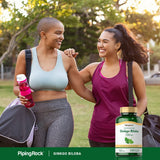 Piping Rock Ginkgo Biloba product label close-up