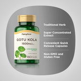 Piping Rock Gotu Kola capsules with ingredients label