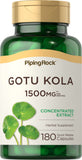 Piping Rock Gotu Kola Super Concentrated Extract 100g capsule bottle front view