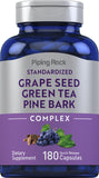 Piping Rock Grape Seed Extract 150mg front view of packaging
