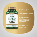 Piping Rock Green Tea Extract label close-up