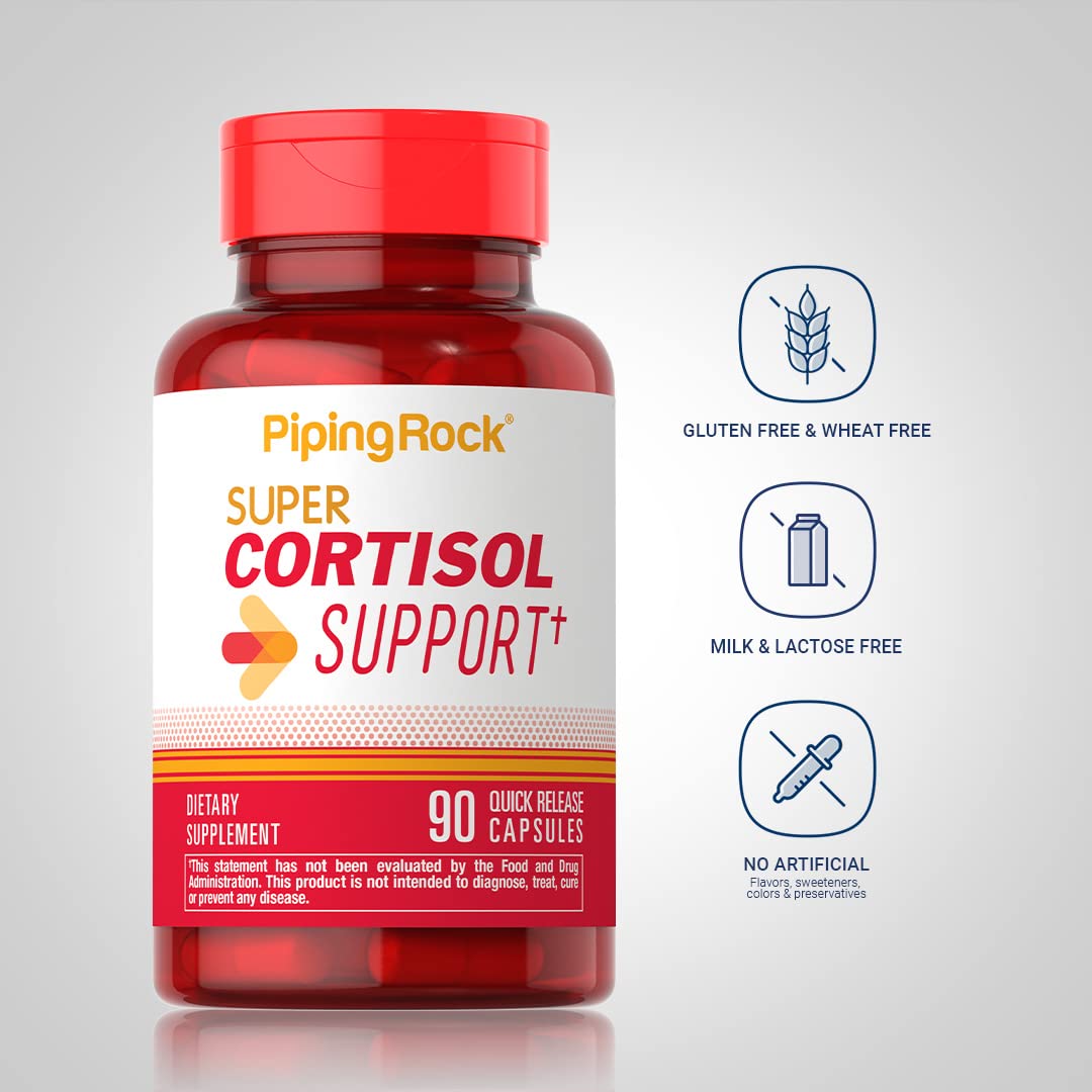 Piping Rock Herbal Supplement back view displaying ingredient list