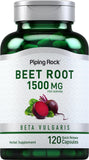 Piping Rock Herbal Supplement front view with 120 quick-release capsules