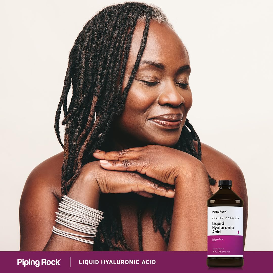 Piping Rock Hyaluronic Acid 572g label close-up