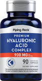 Piping Rock Hyaluronic Acid Supplement front view with packaging