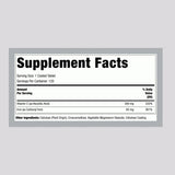 Piping Rock Iron Supplement 65mg side view of tablets