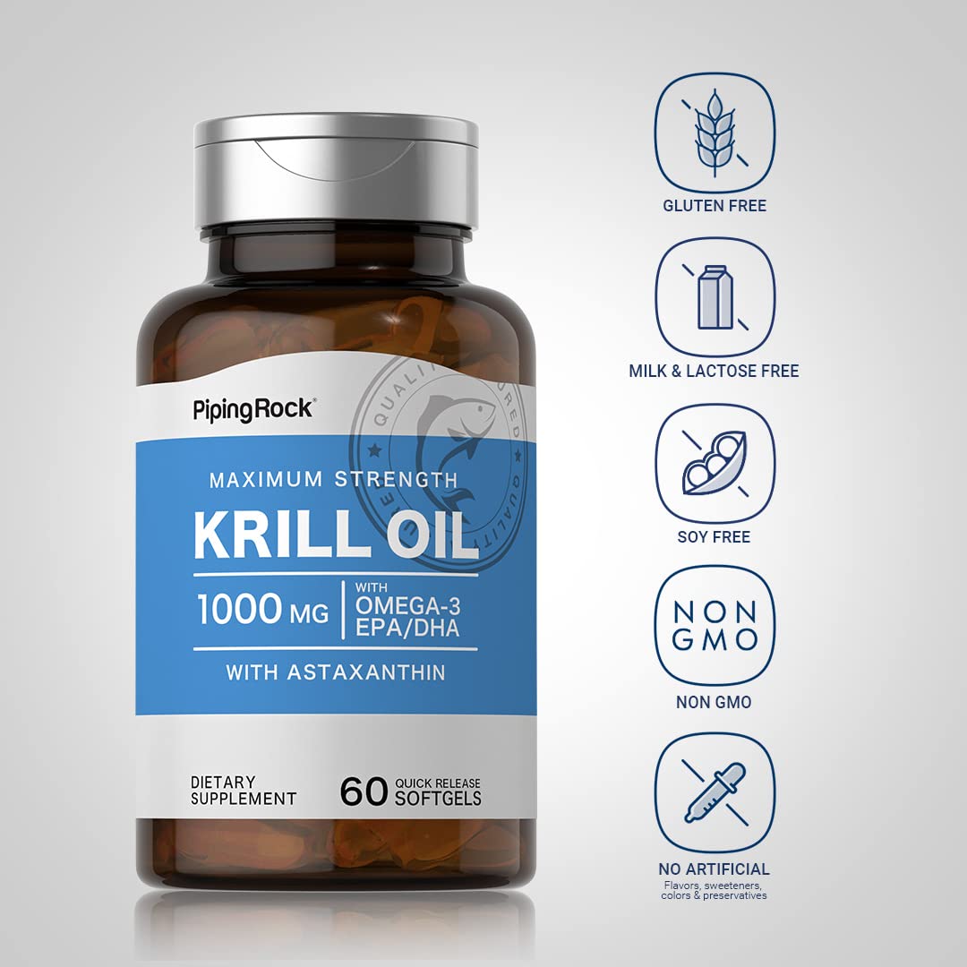 Piping Rock Krill Oil ingredients list
