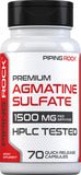 Piping Rock L-Arginine 68g front view of packaging