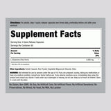 Piping Rock L-Glutamine 2000 mg capsules side view