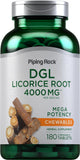 Piping Rock Licorice Root Chewable Tablets front view
