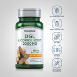 Piping Rock Licorice Root Supplement 68g back view