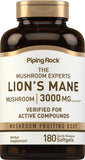 Piping Rock Lion's Mane Mushroom Extract bottle front view