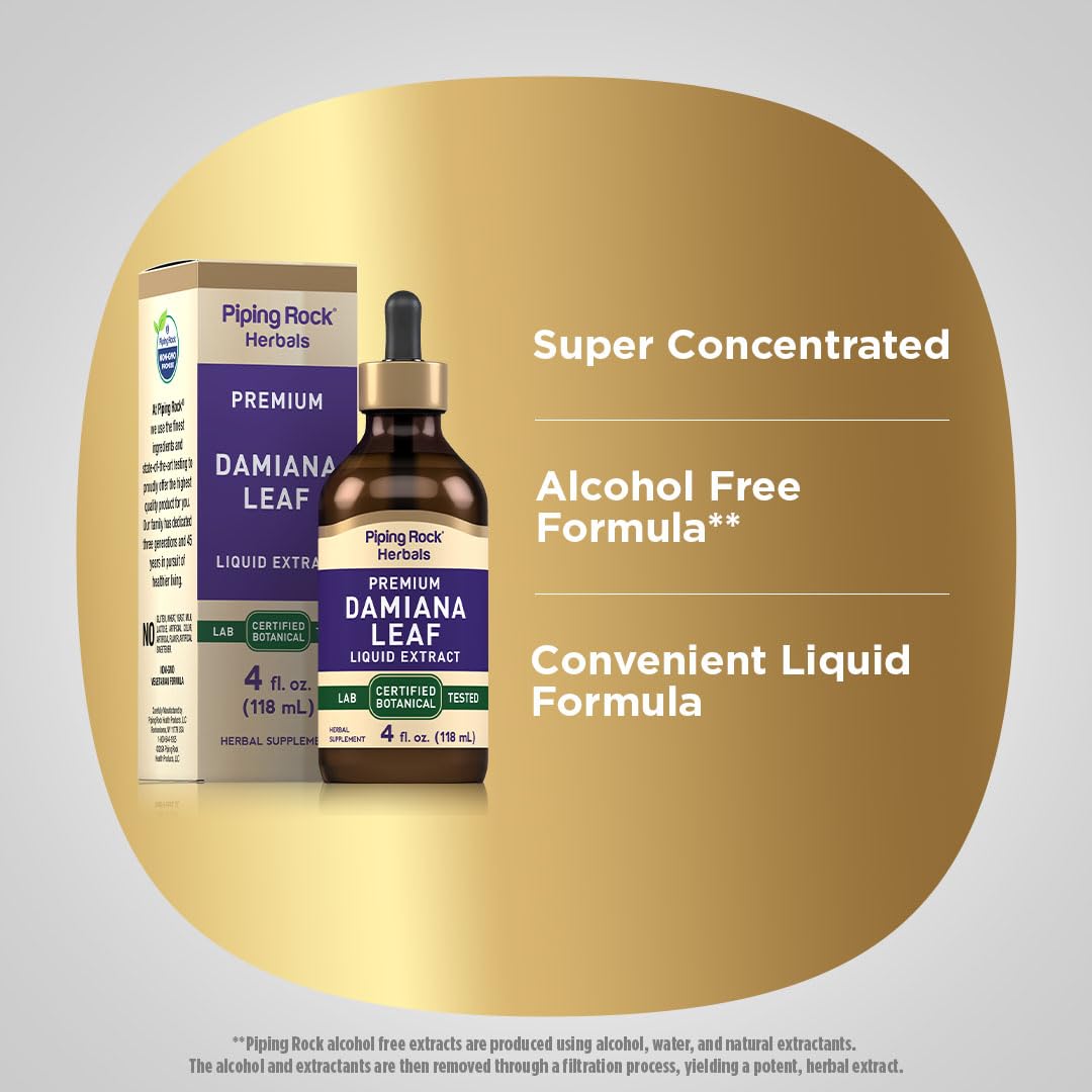 Piping Rock Liquid Extract Supplement on a kitchen counter