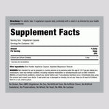 Piping Rock Lithium Orotate 5mg supplement side view
